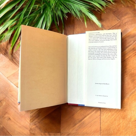 VINTAGE 1980 Congo by Michael Crichton - Book Club Edition - Picture 8 of 9